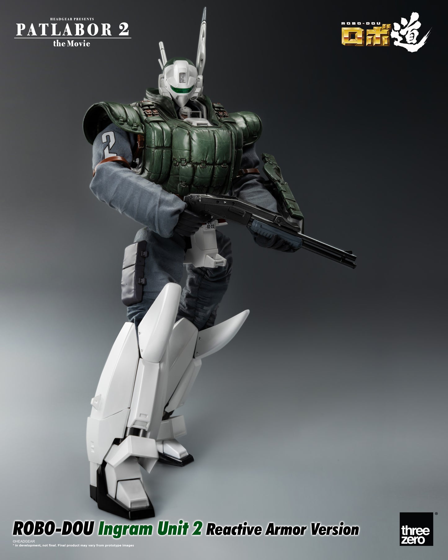 [Pre-order]Threezero - 3Z0211 - Patlabor 2: The Movie - ROBO-DOU Ingram Unit 1 Reactive Armor Version