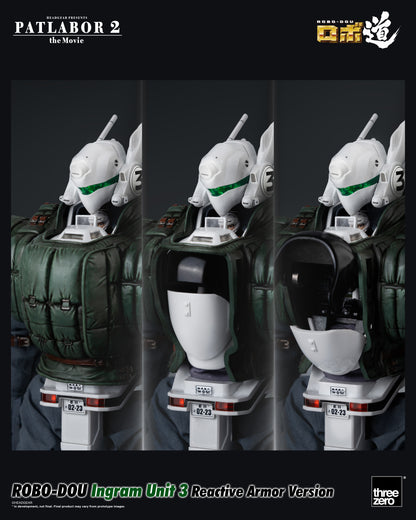 [Pre-order]Threezero - 3Z0506 - Patlabor 2: The Movie - ROBO-DOU Ingram Unit 3 Reactive Armor Version