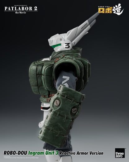 [Pre-order]Threezero - 3Z0506 - Patlabor 2: The Movie - ROBO-DOU Ingram Unit 3 Reactive Armor Version