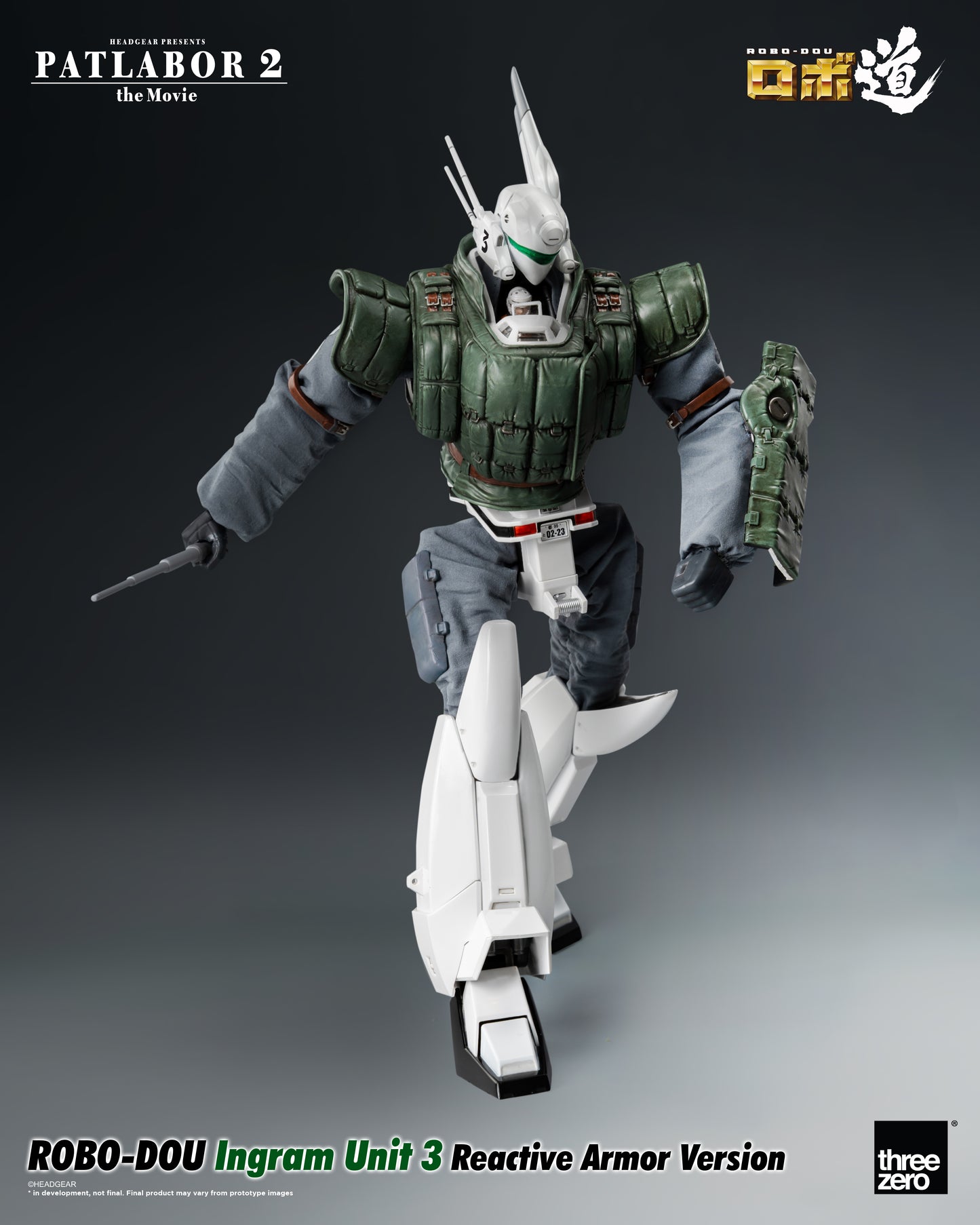 [Pre-order]Threezero - 3Z0506 - Patlabor 2: The Movie - ROBO-DOU Ingram Unit 3 Reactive Armor Version