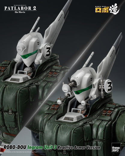 [Pre-order]Threezero - 3Z0506 - Patlabor 2: The Movie - ROBO-DOU Ingram Unit 3 Reactive Armor Version