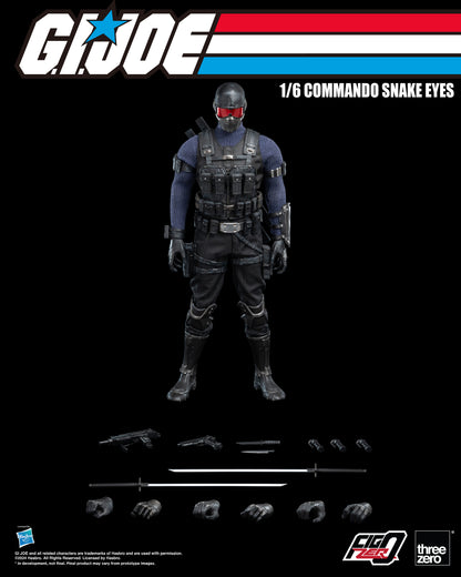 [Pre-order]Threezero - 3Z0550 - G.I. Joe - FigZero Commando Snake Eyes