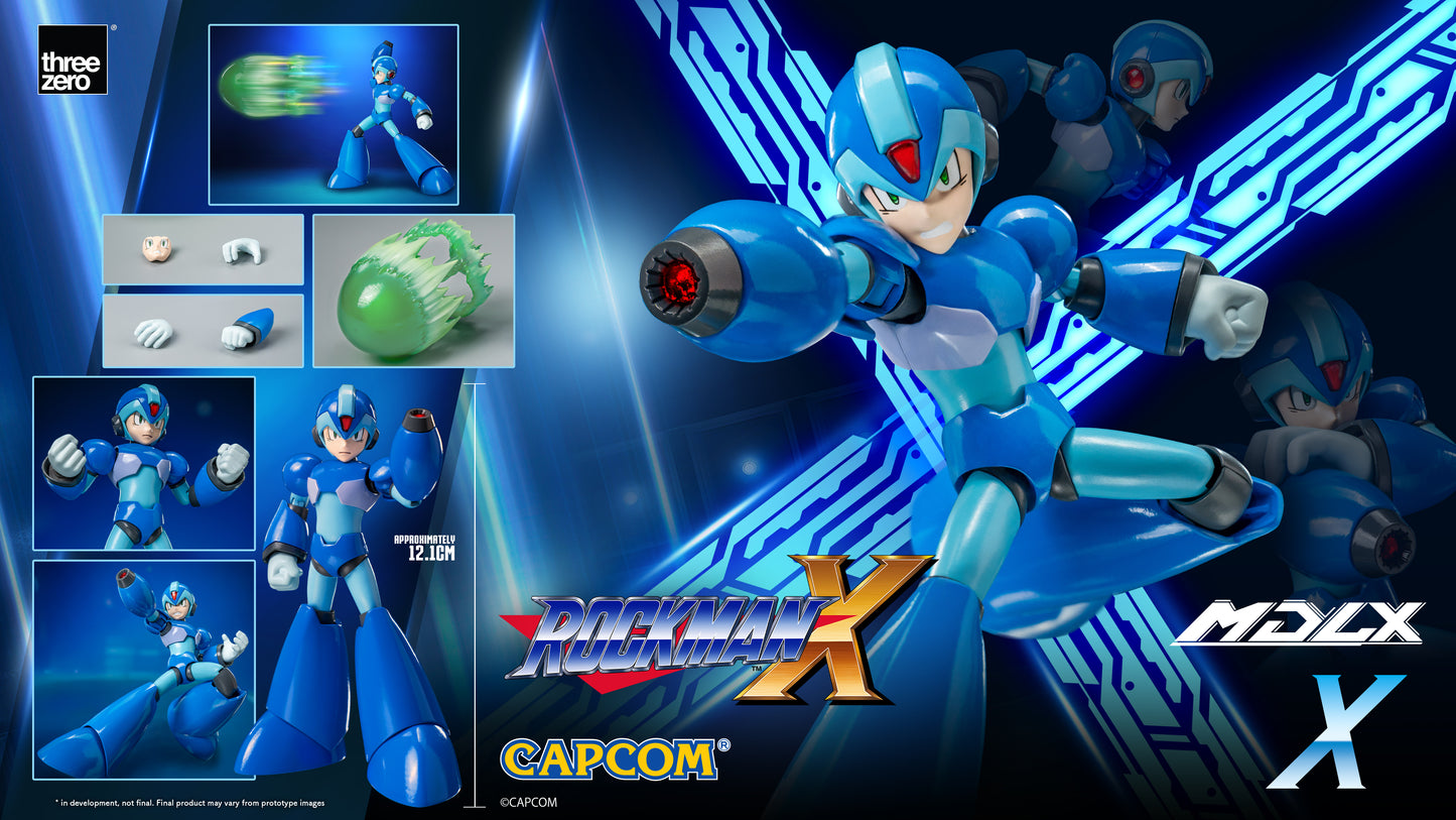 [Pre-order]Threezero - 3Z0573 - MDLX X - Rockman X / Mega Man X