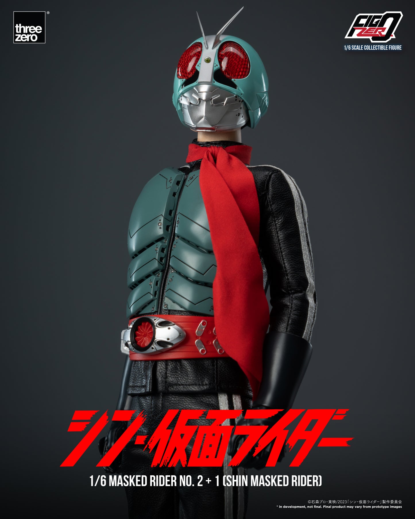 [Pre-order]Threezero - 3Z0678 - SHIN MASKED RIDER - FigZero 1/6 Masked Rider No.2+1