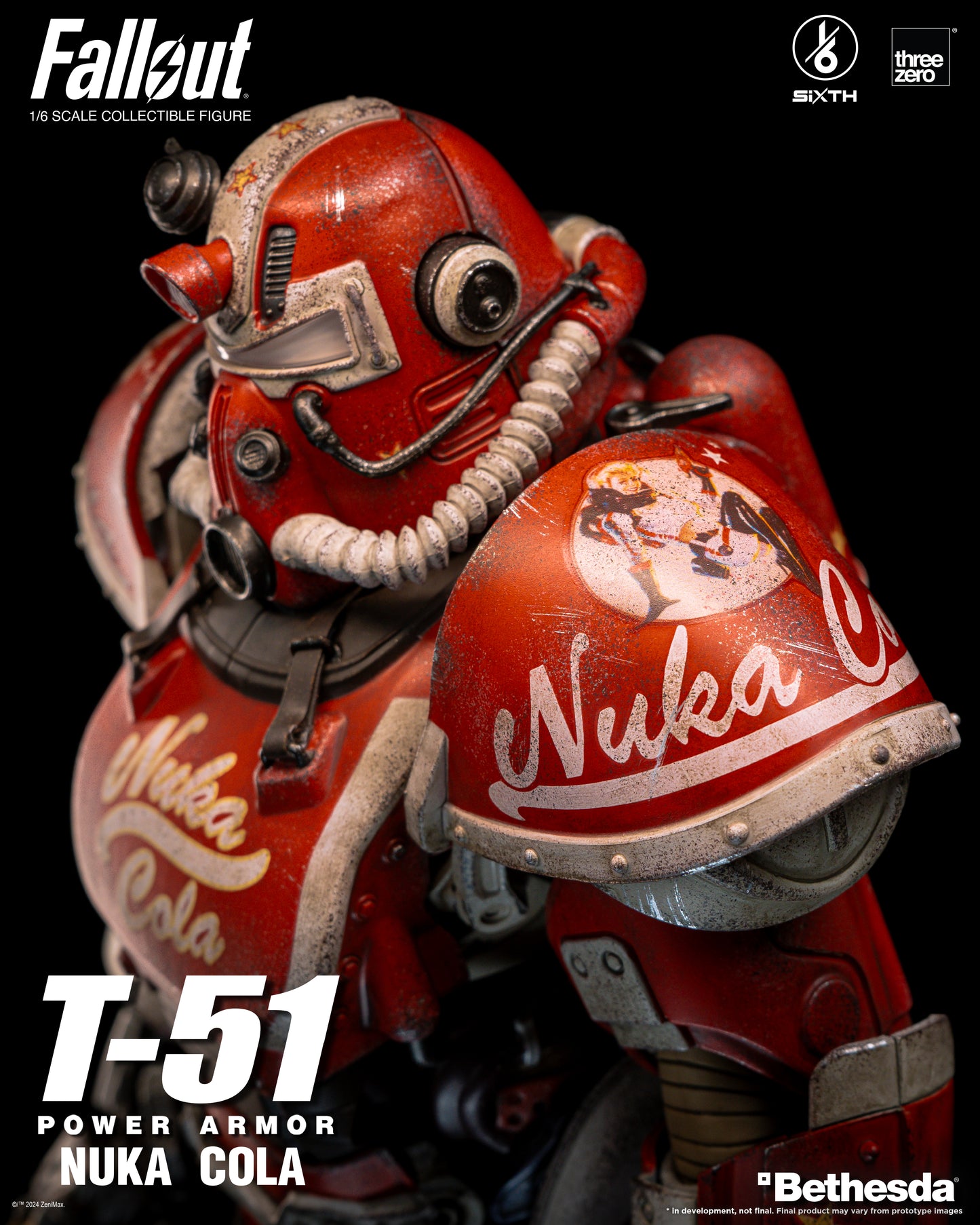 [Pre-order]Threezero - 3Z0773 - Fallout - 1/6 T-51 Nuka Cola Power Armor
