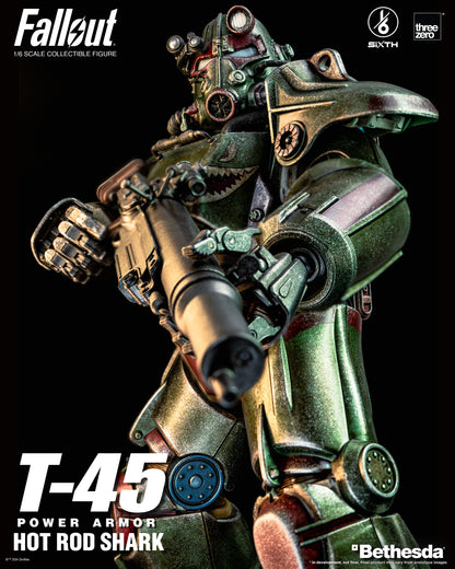 [Pre-order]Threezero - 3Z0774 - Fallout - 1/6 T-45 Hot Rod Shark Power Armor