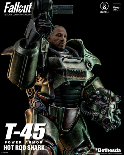 [Pre-order]Threezero - 3Z0774 - Fallout - 1/6 T-45 Hot Rod Shark Power Armor