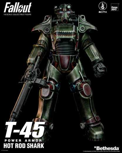 [Pre-order]Threezero - 3Z0774 - Fallout - 1/6 T-45 Hot Rod Shark Power Armor