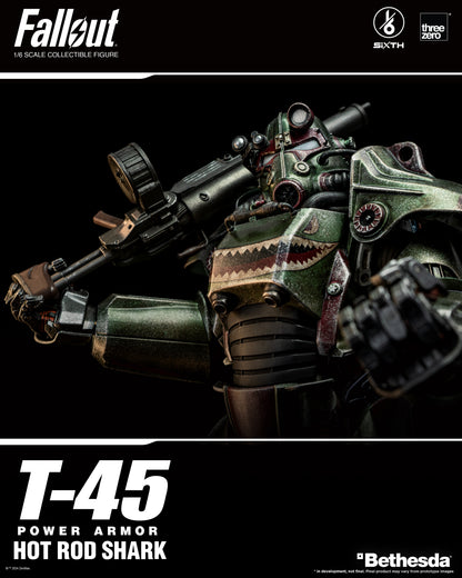 [Pre-order]Threezero - 3Z0774 - Fallout - 1/6 T-45 Hot Rod Shark Power Armor