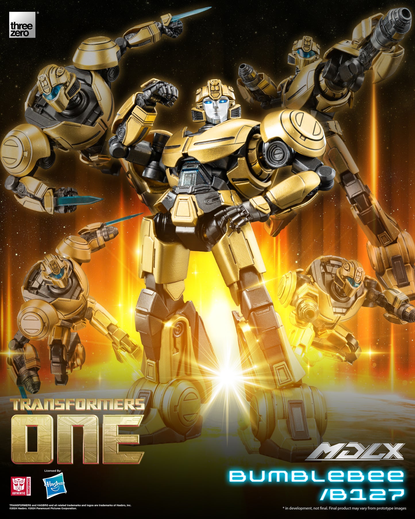 [Pre-order]Threezero - 3Z0840 - Transformers One - MDLX Bumblebee/B127