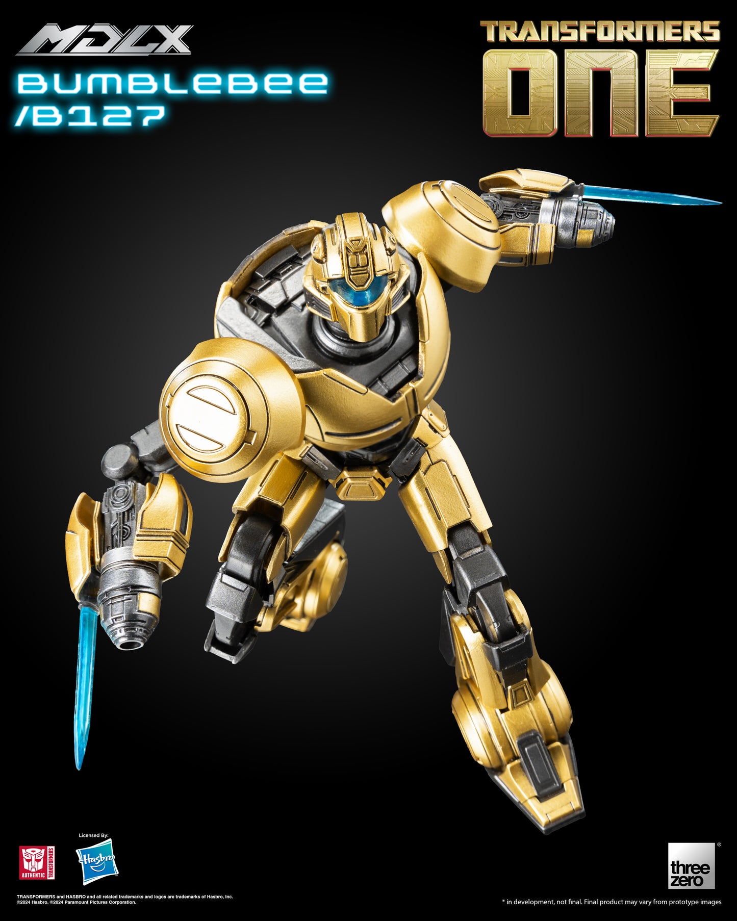 [Pre-order]Threezero - 3Z0840 - Transformers One - MDLX Bumblebee/B127