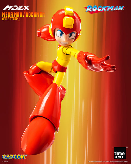 [Pre-order]Threezero -  3Z0874 - MDLX Mega Man / Rockman (Fire Storm)