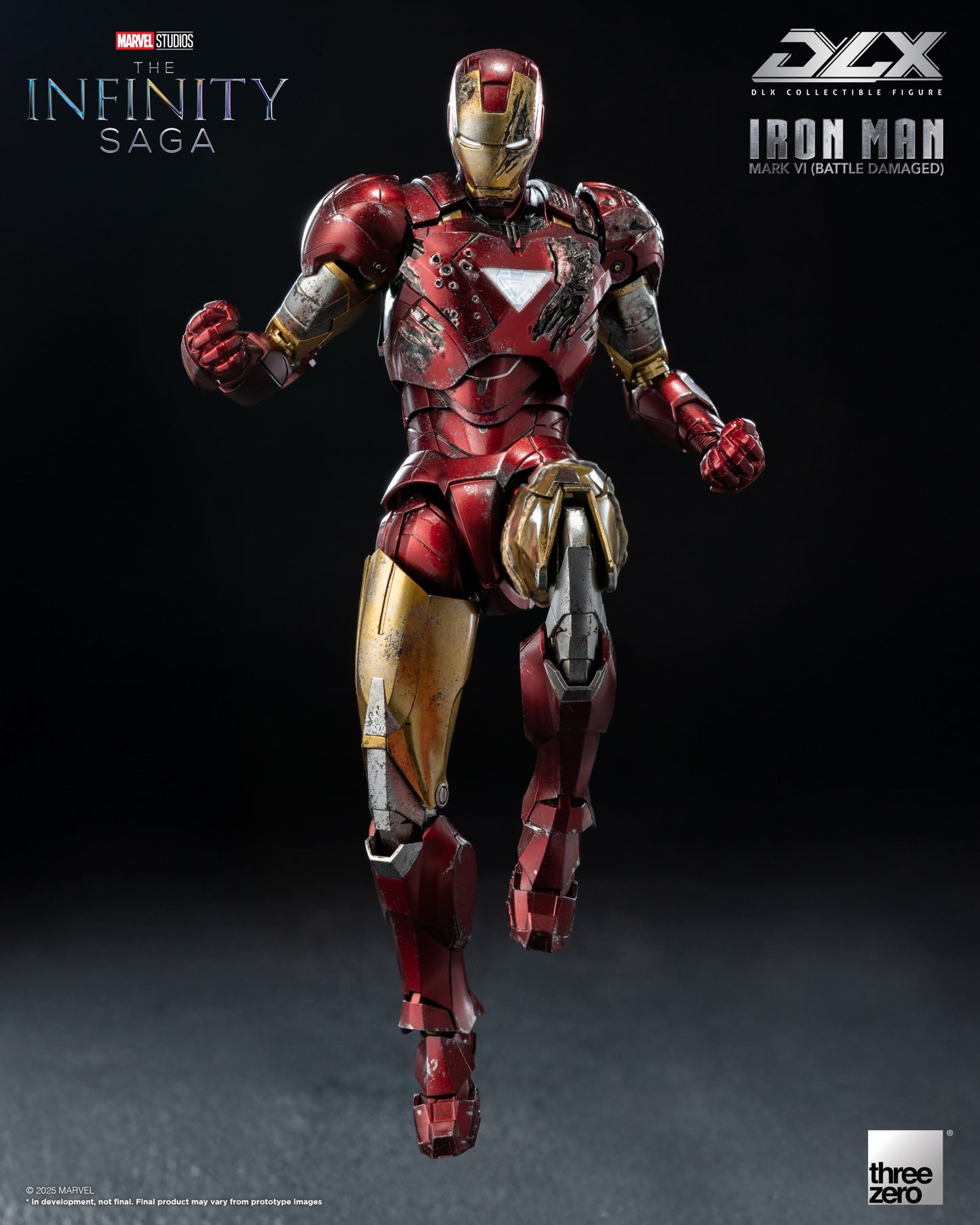 [Pre-order]Threezero - 3Z0918 - Marvel Studios: The Infinity Saga DLX Iron Man Mark 6 (Battle Damaged)