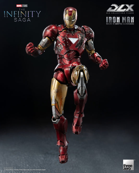 [Pre-order]Threezero - 3Z0918 - Marvel Studios: The Infinity Saga DLX Iron Man Mark 6 (Battle Damaged)