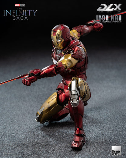 [Pre-order]Threezero - 3Z0918 - Marvel Studios: The Infinity Saga DLX Iron Man Mark 6 (Battle Damaged)