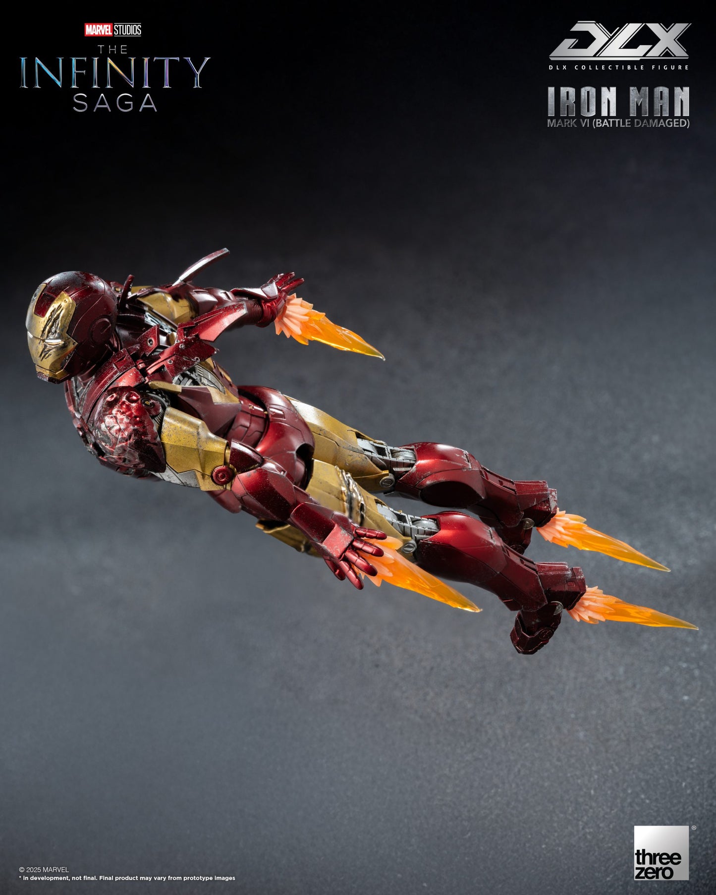 [Pre-order]Threezero - 3Z0918 - Marvel Studios: The Infinity Saga DLX Iron Man Mark 6 (Battle Damaged)
