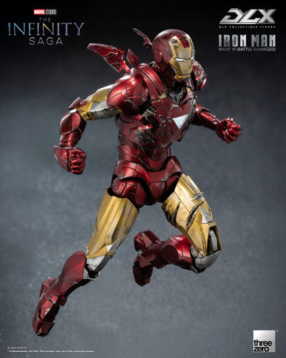 [Pre-order]Threezero - 3Z0918 - Marvel Studios: The Infinity Saga DLX Iron Man Mark 6 (Battle Damaged)