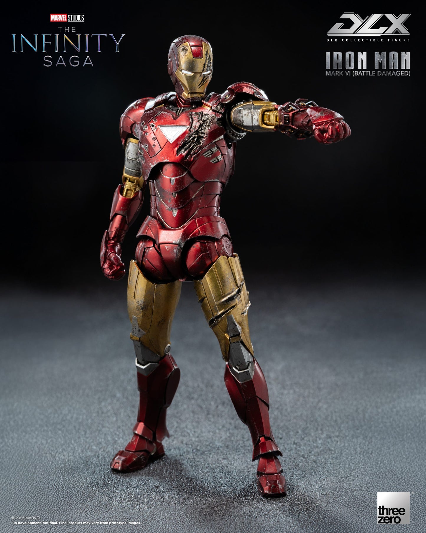 [Pre-order]Threezero - 3Z0918 - Marvel Studios: The Infinity Saga DLX Iron Man Mark 6 (Battle Damaged)