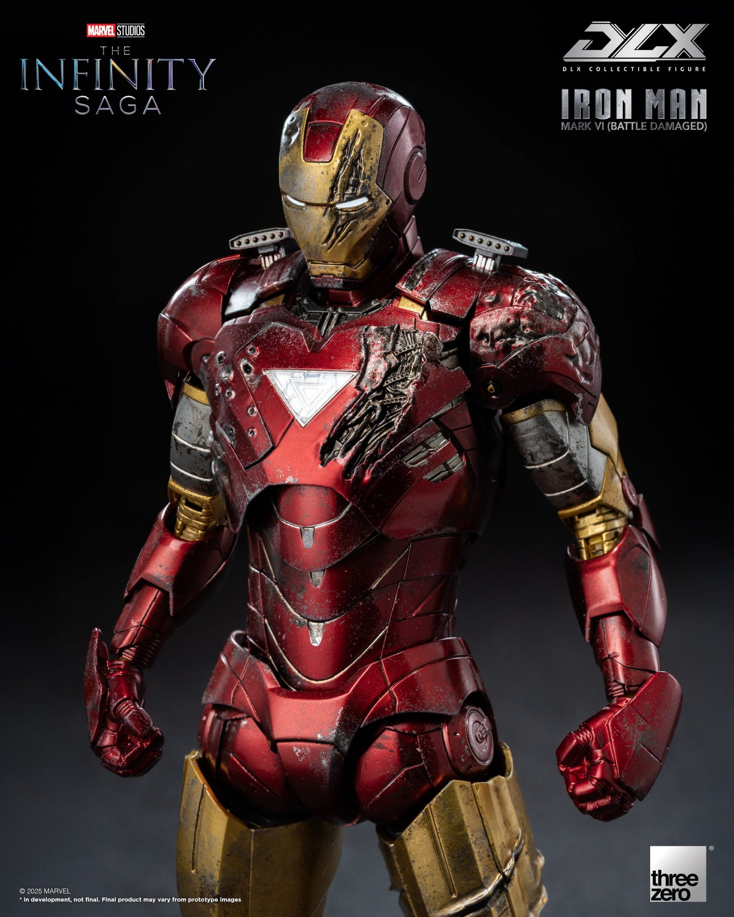 [Pre-order]Threezero - 3Z0918 - Marvel Studios: The Infinity Saga DLX Iron Man Mark 6 (Battle Damaged)
