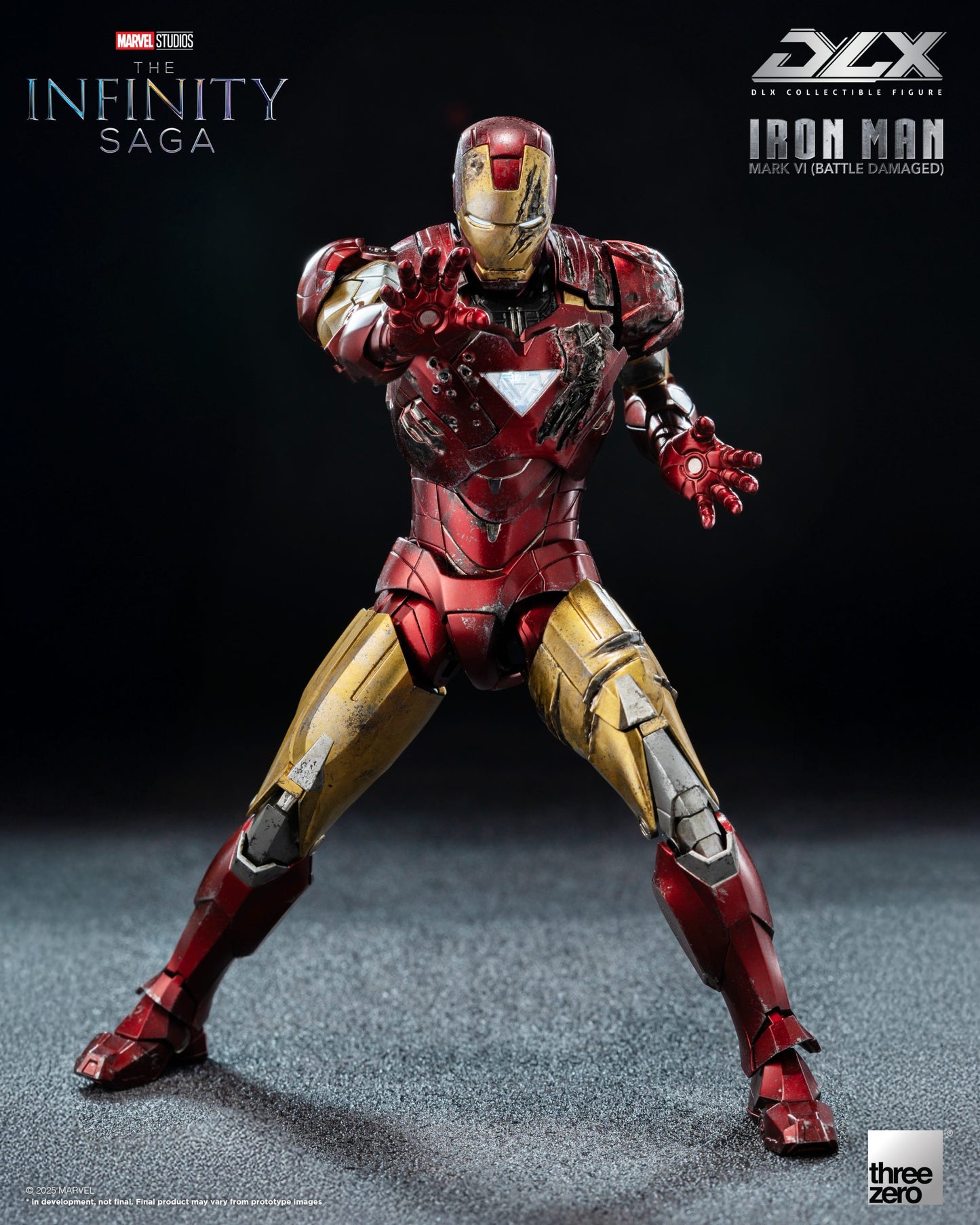 [Pre-order]Threezero - 3Z0918 - Marvel Studios: The Infinity Saga DLX Iron Man Mark 6 (Battle Damaged)