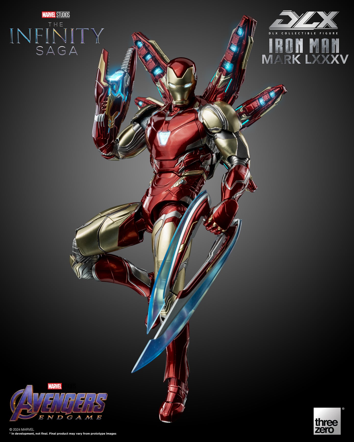 [Pre-order]Threezero - [3Z0250]Marvel Studios: The Infinity Saga - DLX Iron Man Mark 85