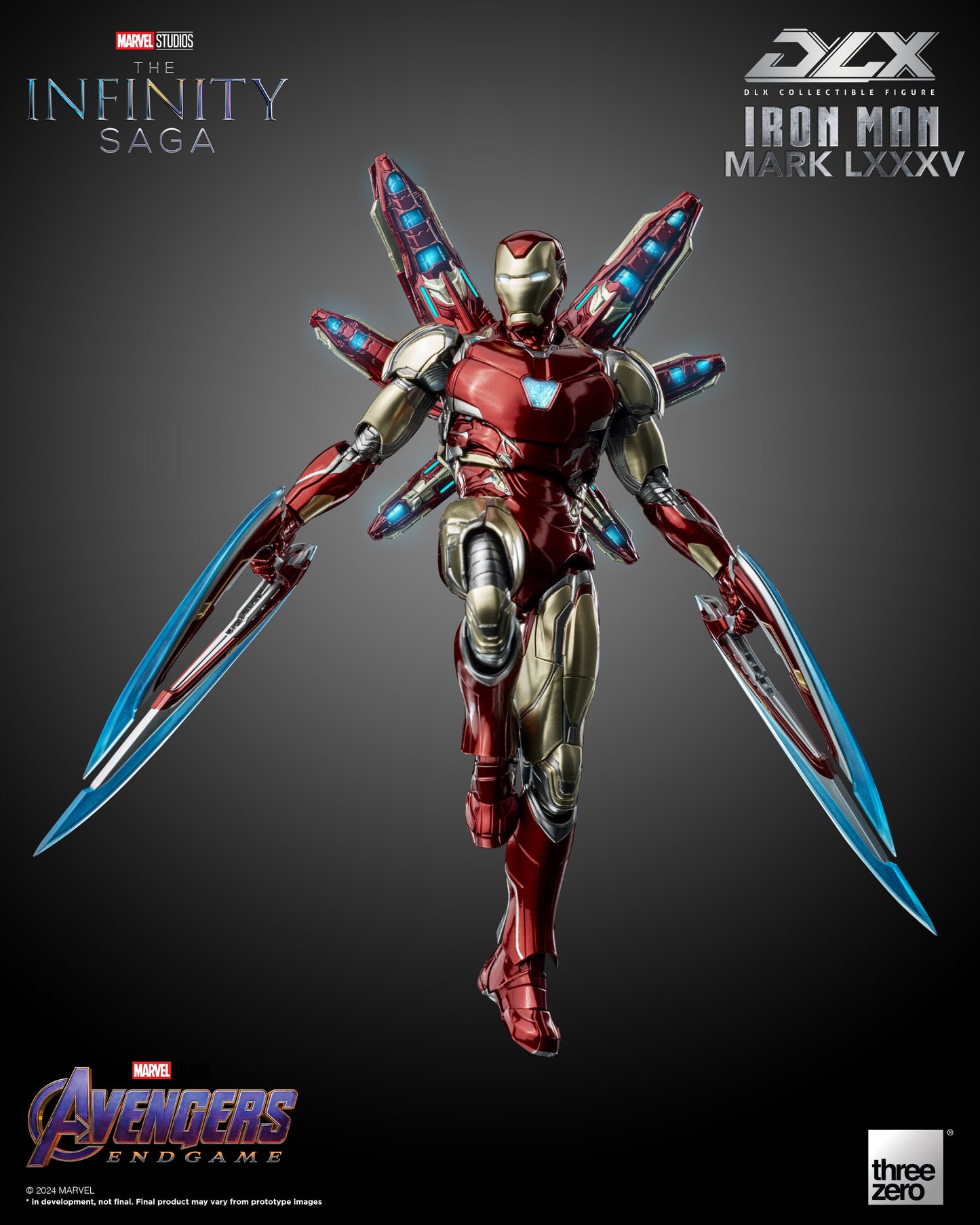 [Pre-order]Threezero - [3Z0250]Marvel Studios: The Infinity Saga - DLX Iron Man Mark 85