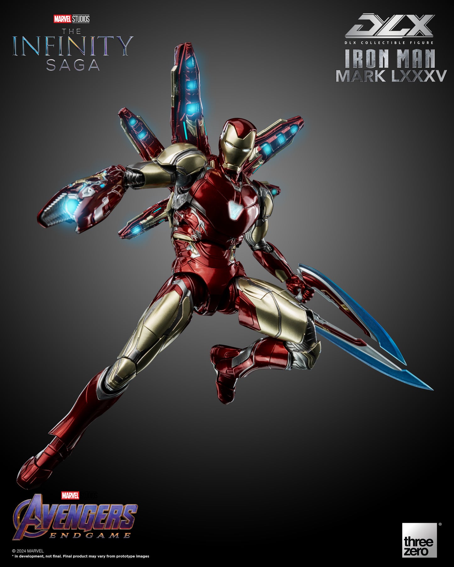 [Pre-order]Threezero - [3Z0250]Marvel Studios: The Infinity Saga - DLX Iron Man Mark 85