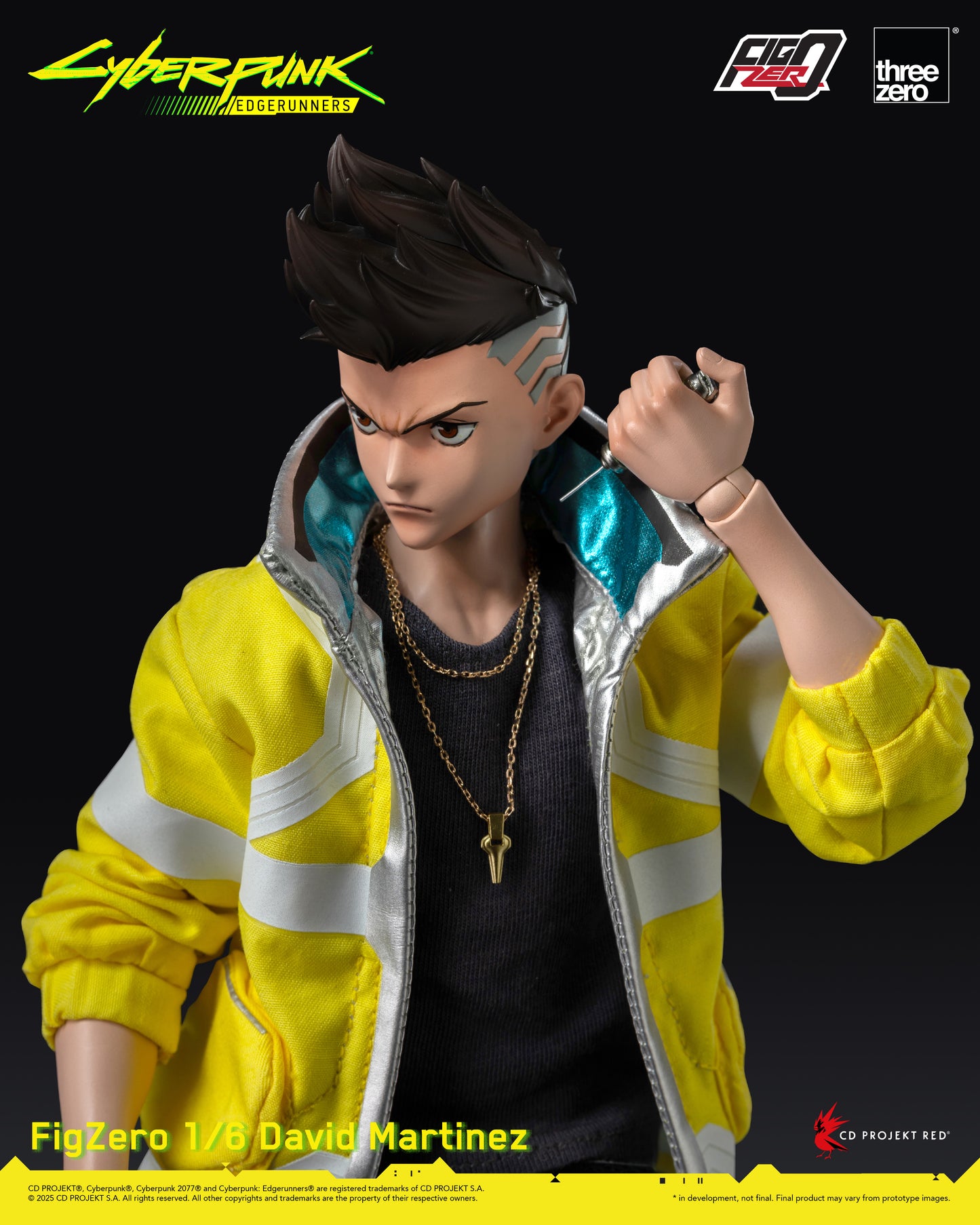 [Pre-order]Threezero - [3Z0599] - Cyberpunk: Edgerunners FigZero 1/6 David Martinez