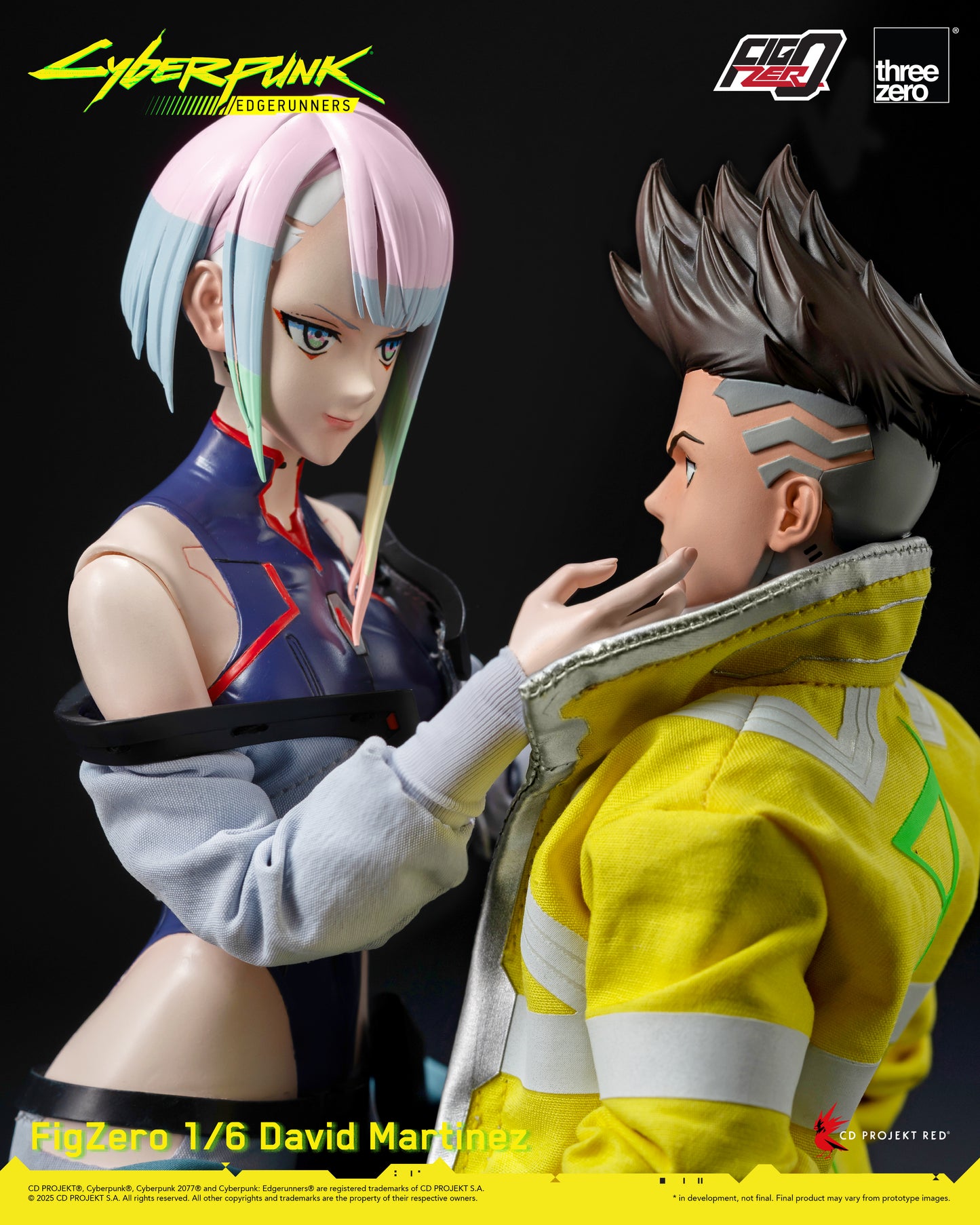 [Pre-order]Threezero - [3Z0599] - Cyberpunk: Edgerunners FigZero 1/6 David Martinez