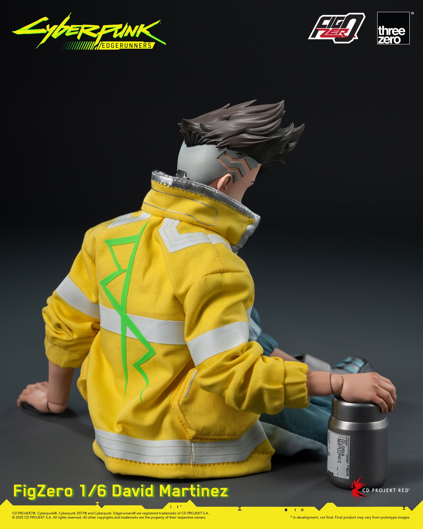 [Pre-order]Threezero - [3Z0599] - Cyberpunk: Edgerunners FigZero 1/6 David Martinez
