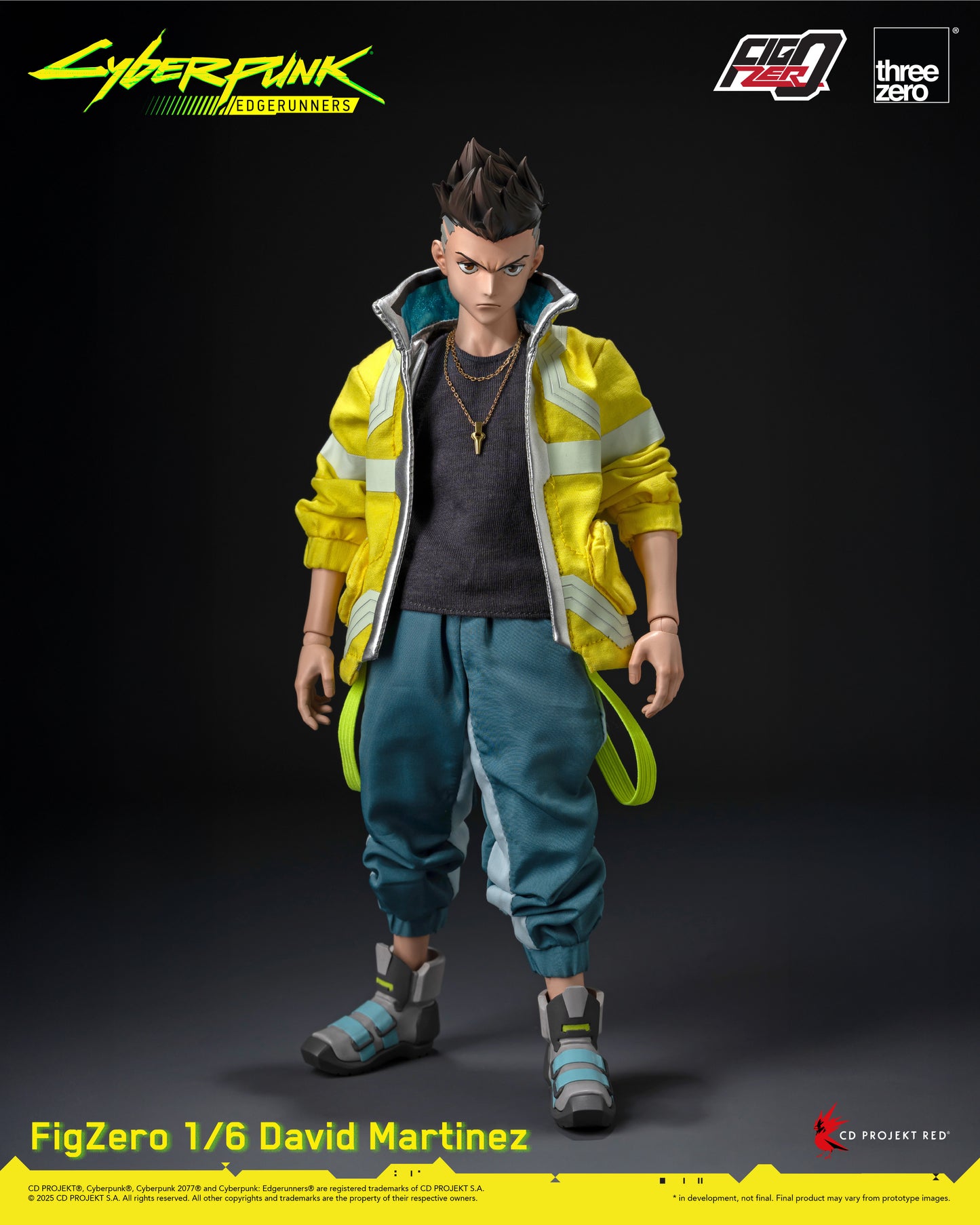 [Pre-order]Threezero - [3Z0599] - Cyberpunk: Edgerunners FigZero 1/6 David Martinez