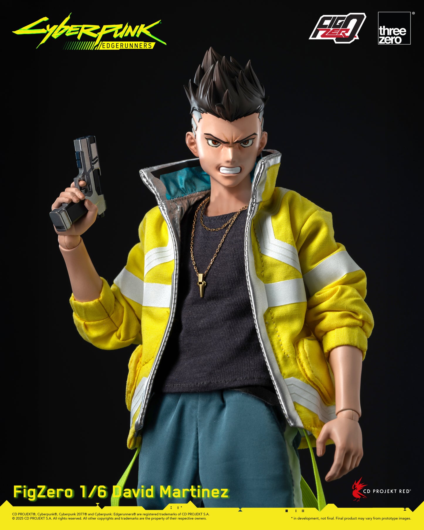 [Pre-order]Threezero - [3Z0599] - Cyberpunk: Edgerunners FigZero 1/6 David Martinez