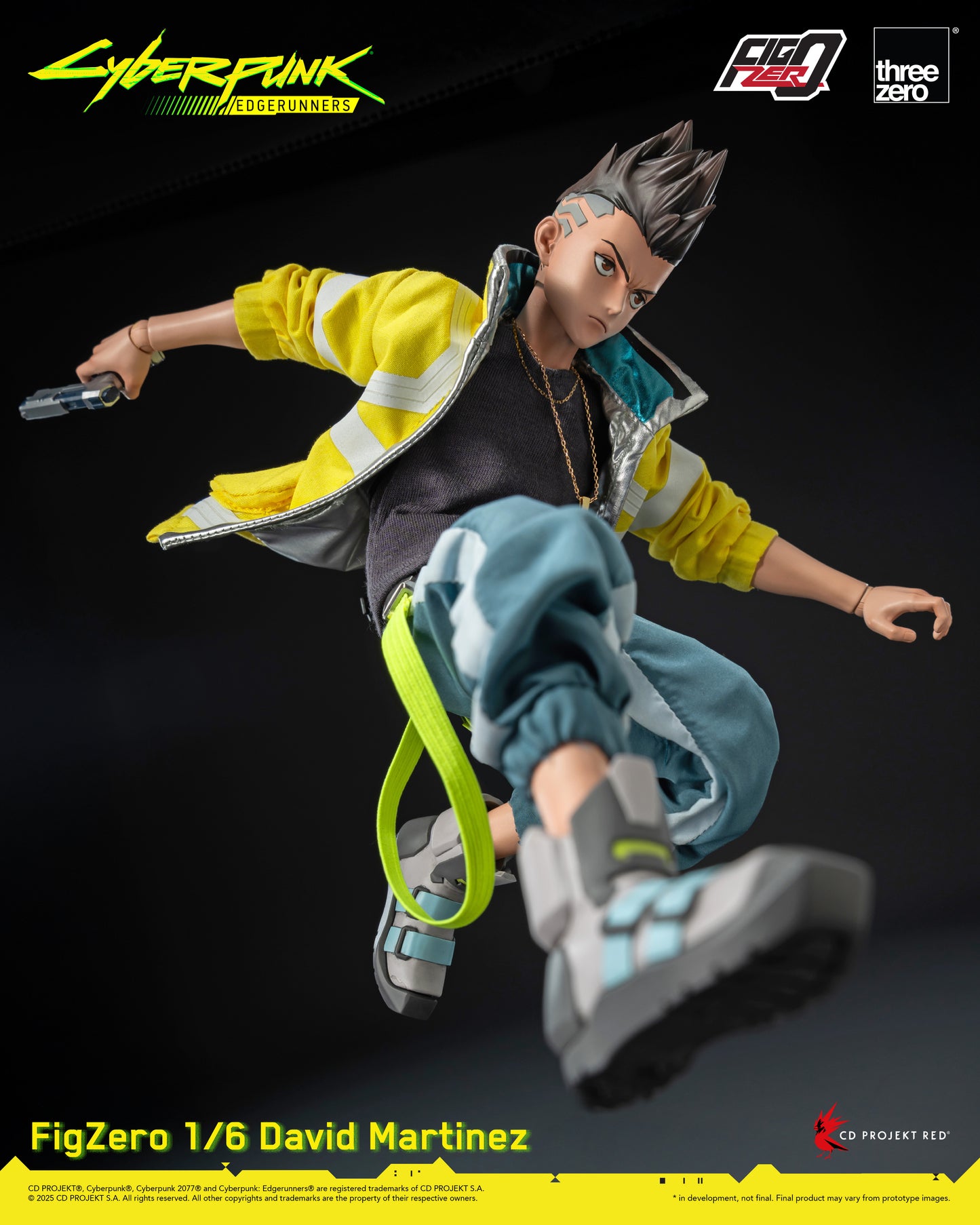 [Pre-order]Threezero - [3Z0599] - Cyberpunk: Edgerunners FigZero 1/6 David Martinez