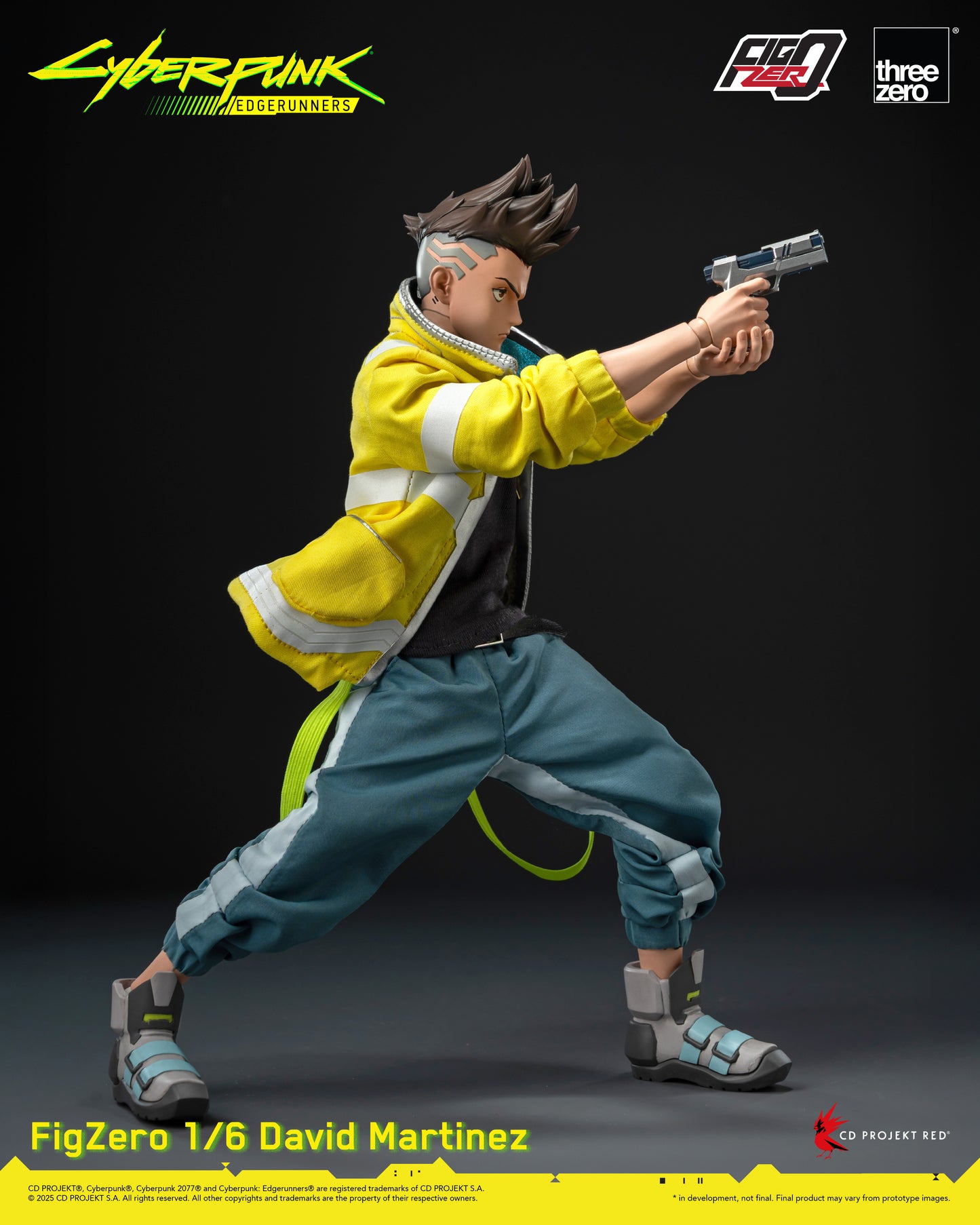 [Pre-order]Threezero - [3Z0599] - Cyberpunk: Edgerunners FigZero 1/6 David Martinez