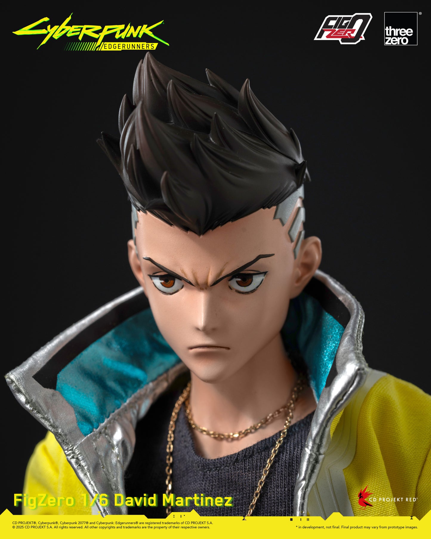 [Pre-order]Threezero - [3Z0599] - Cyberpunk: Edgerunners FigZero 1/6 David Martinez