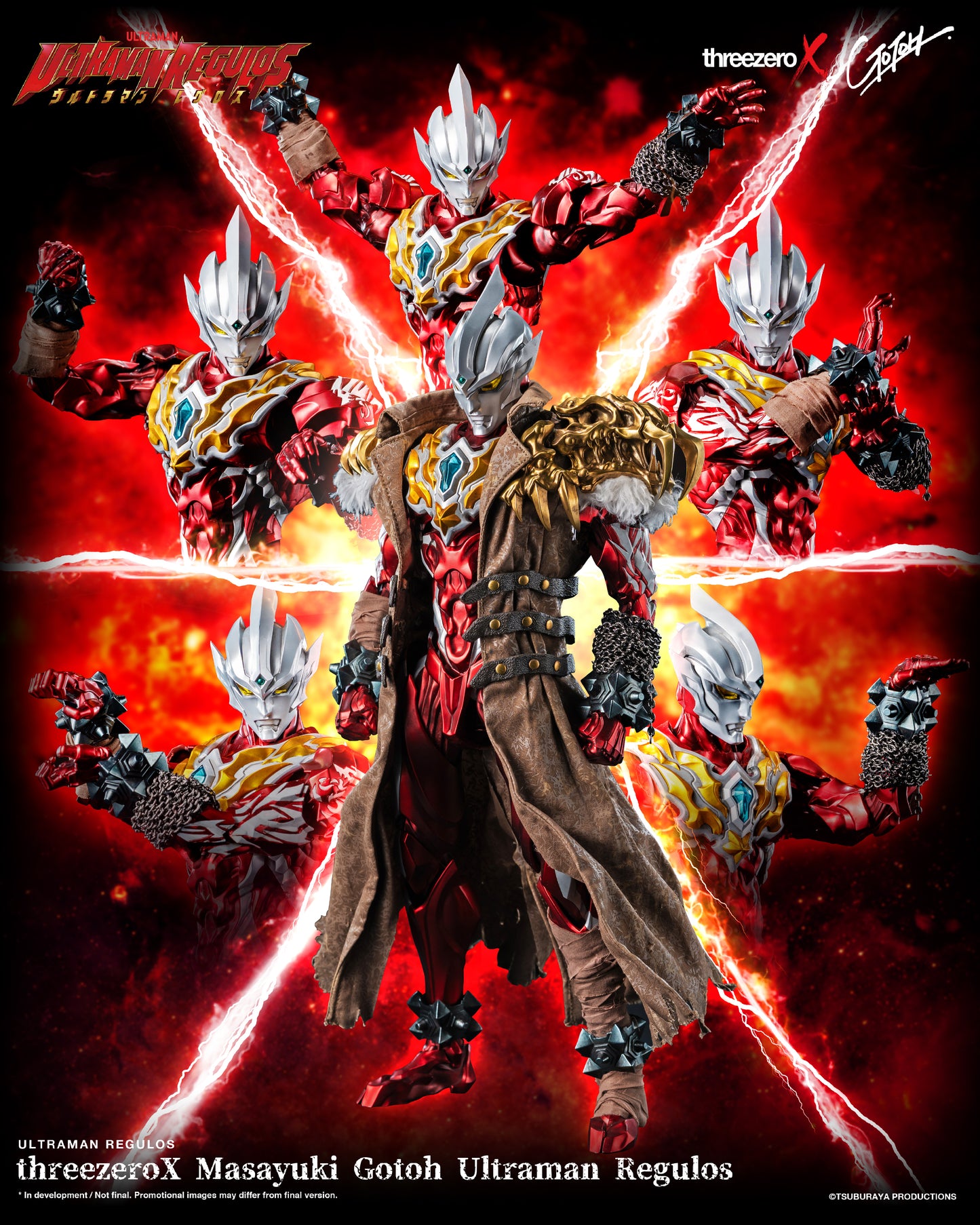 [Pre-order]Threezero X Masayuki Gotoh - 3Z0463 - Ultraman Regulos