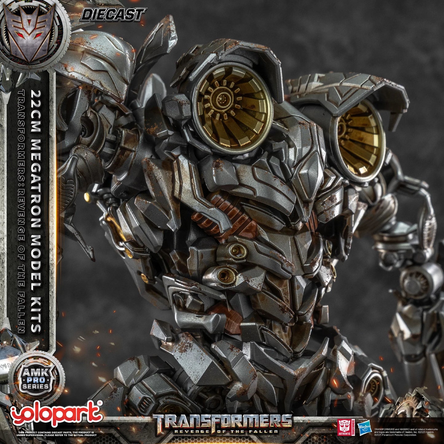 [Pre-order]Yolopark - AMK PRO Series Transformers: Revenge of the Fallen 22cm Megatron Model Kits