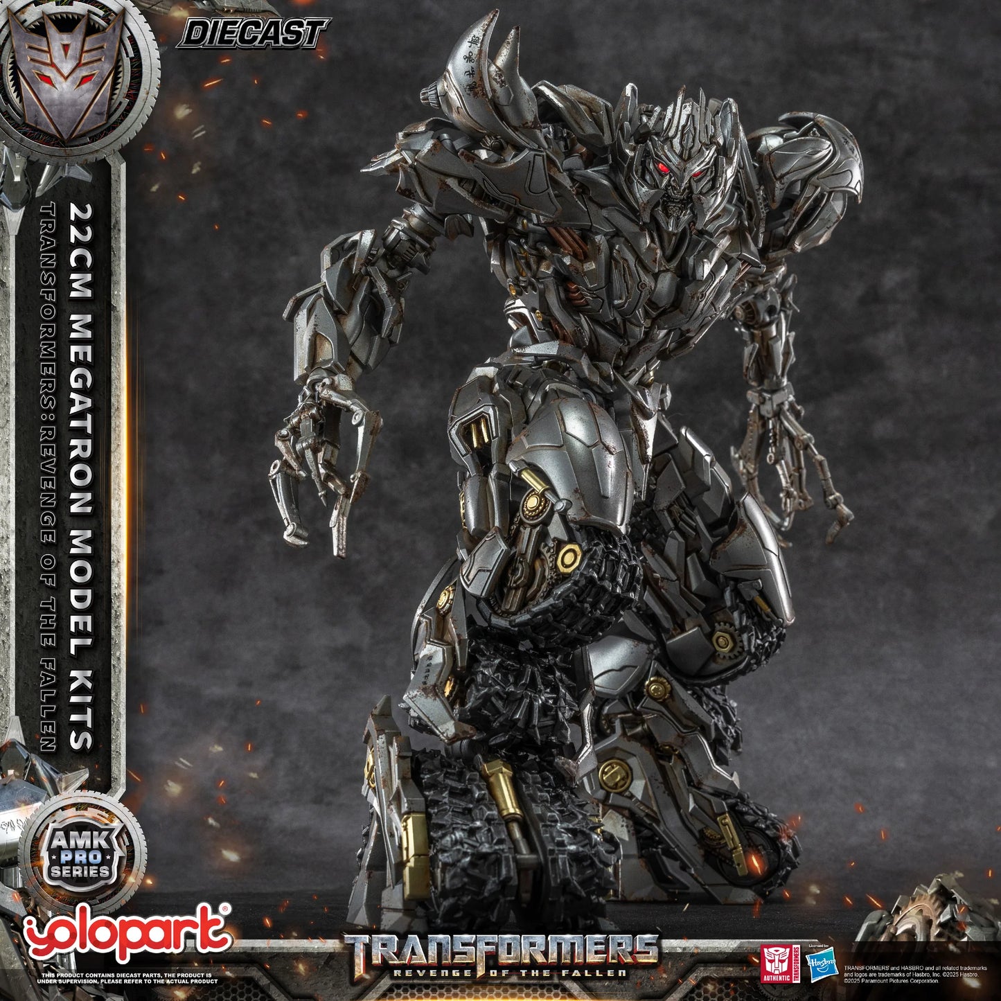 [Pre-order]Yolopark - AMK PRO Series Transformers: Revenge of the Fallen 22cm Megatron Model Kits