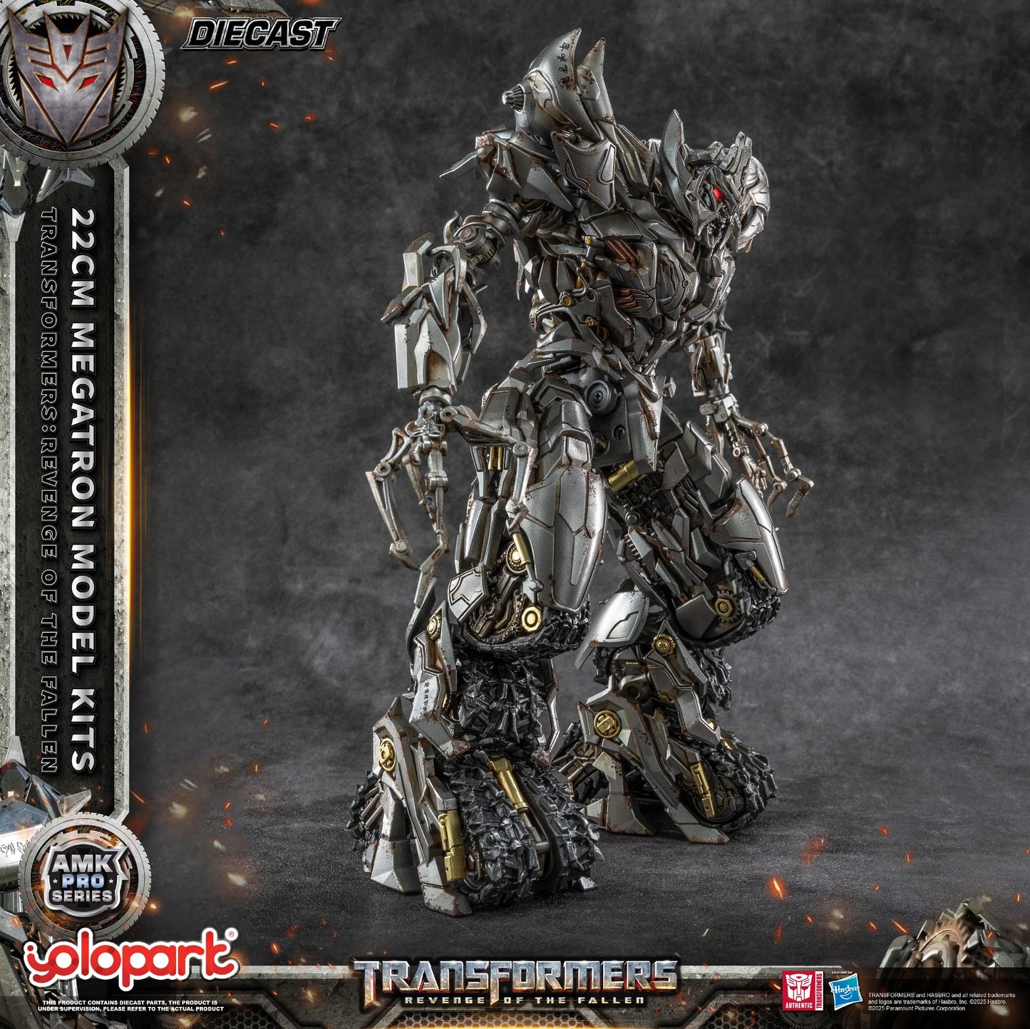 [Pre-order]Yolopark - AMK PRO Series Transformers: Revenge of the Fallen 22cm Megatron Model Kits