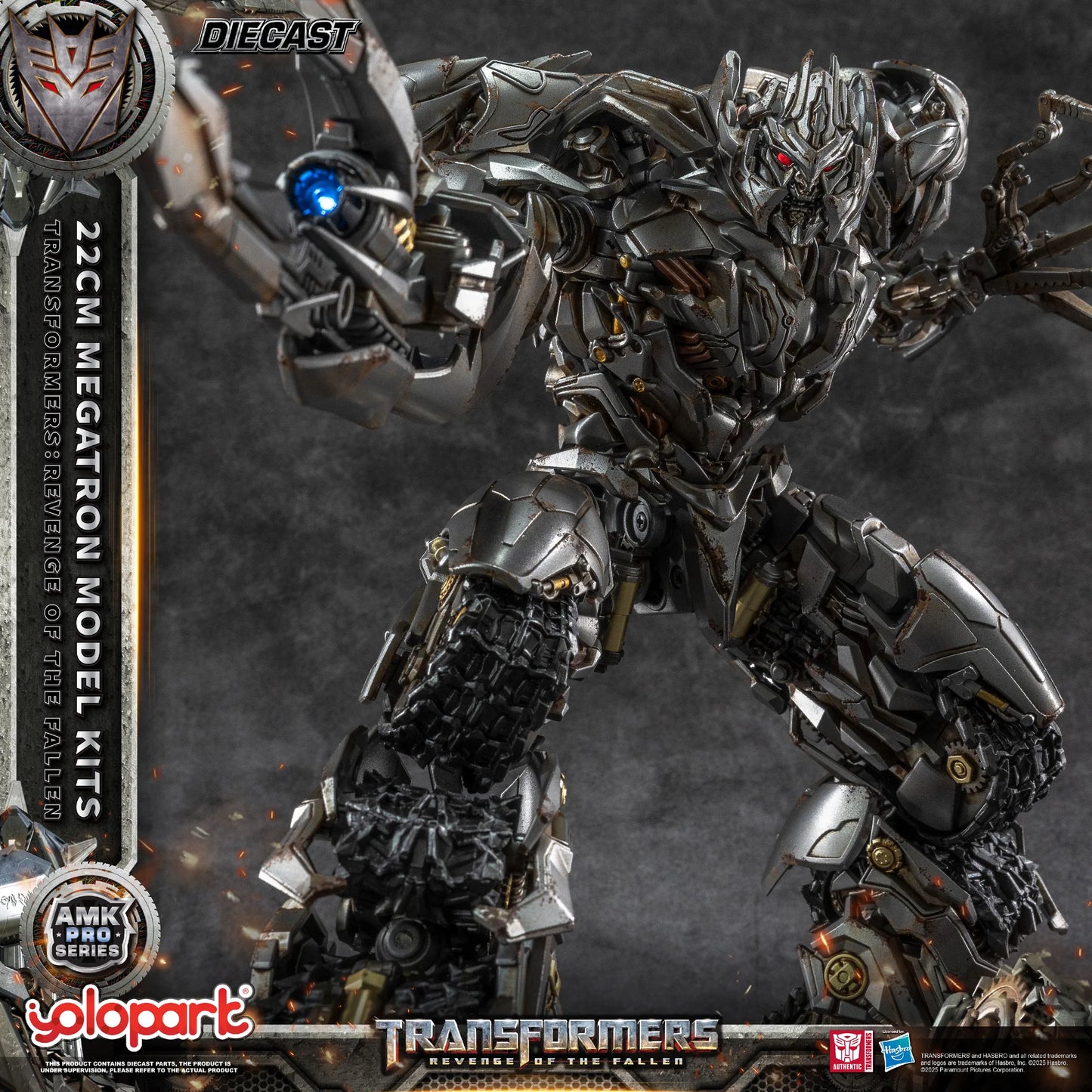 [Pre-order]Yolopark - AMK PRO Series Transformers: Revenge of the Fallen 22cm Megatron Model Kits