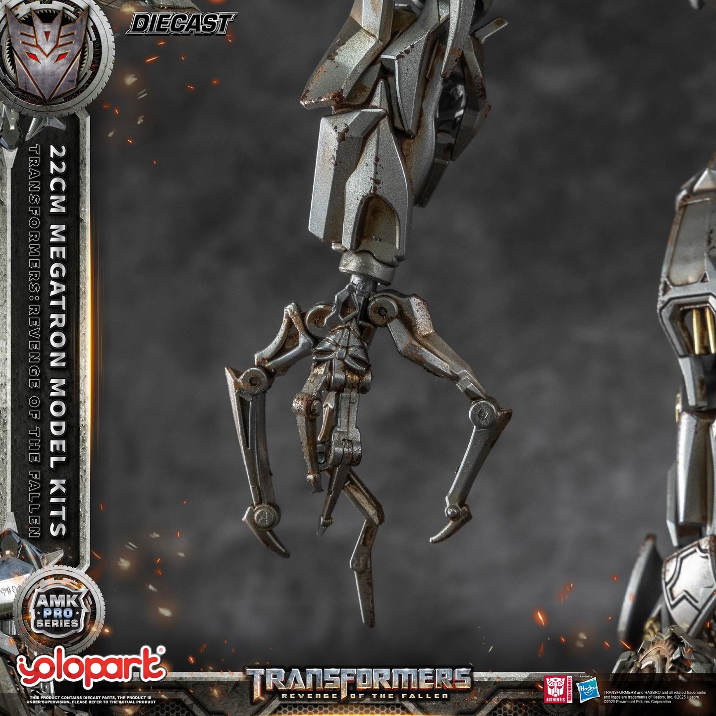 [Pre-order]Yolopark - AMK PRO Series Transformers: Revenge of the Fallen 22cm Megatron Model Kits