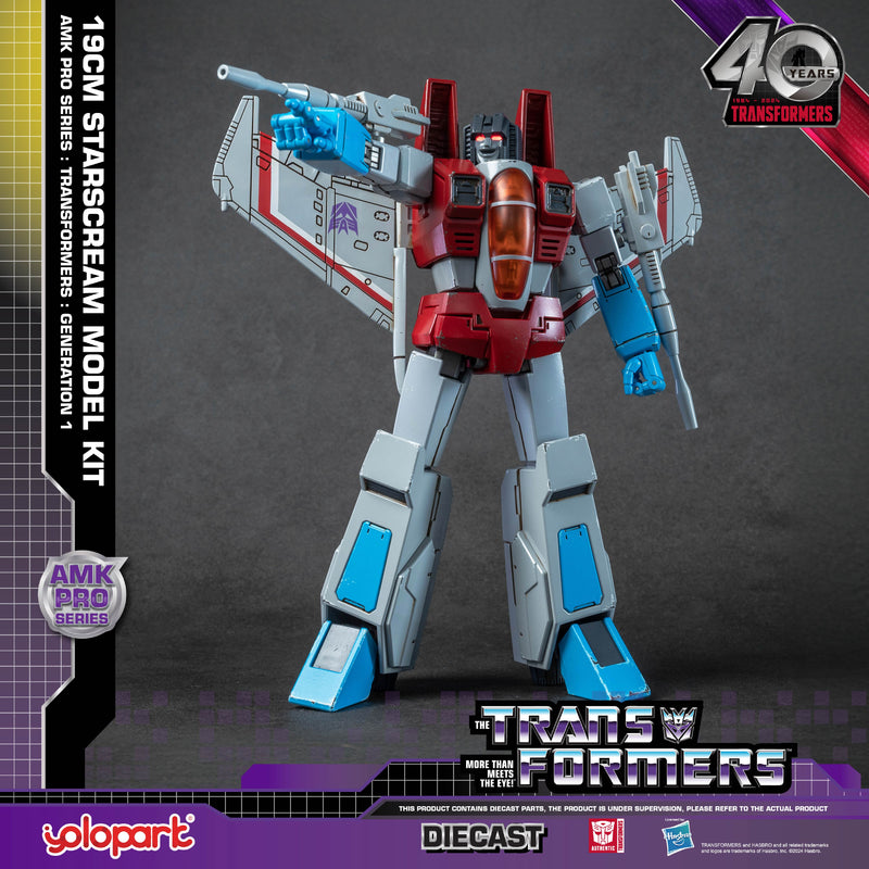 [Pre-order]Yolopark - Transformers: Generation 1 - 20cm Starscream Model Kit - AMK PRO Series