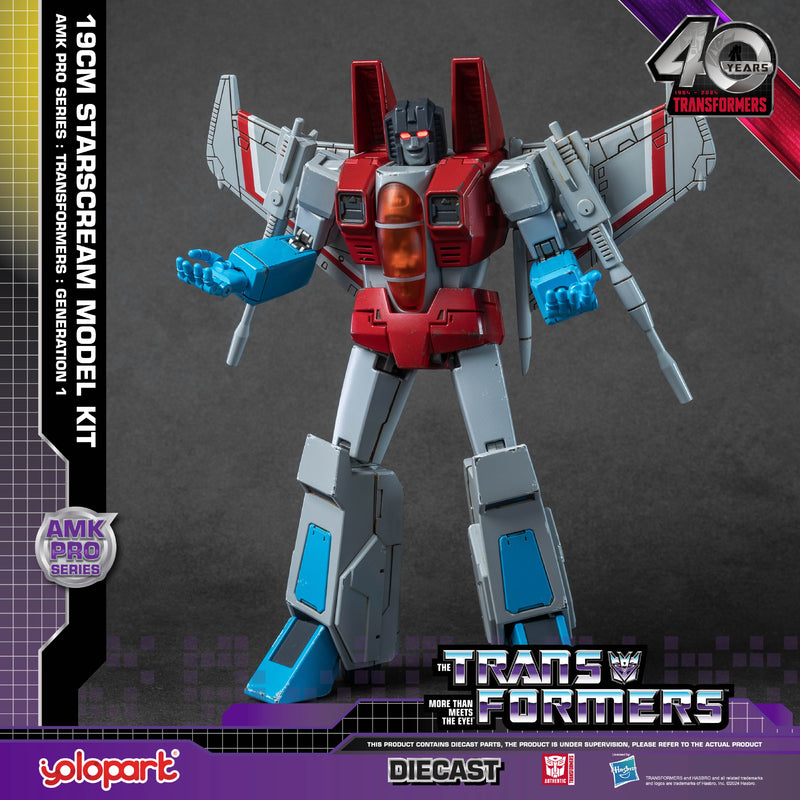 [Pre-order]Yolopark - Transformers: Generation 1 - 20cm Starscream Model Kit - AMK PRO Series