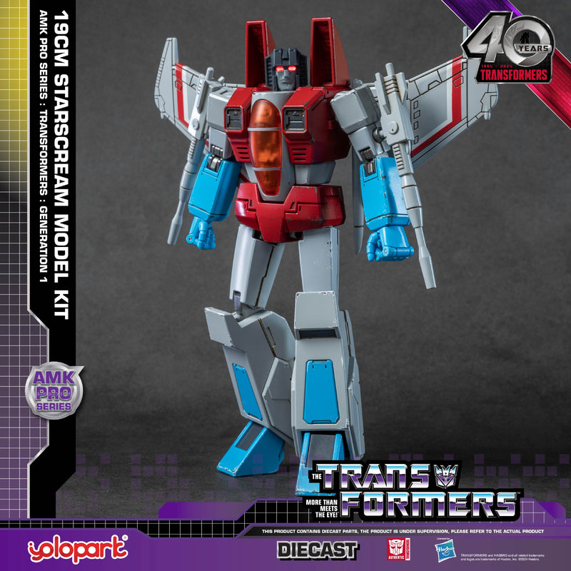 [Pre-order]Yolopark - Transformers: Generation 1 - 20cm Starscream Model Kit - AMK PRO Series