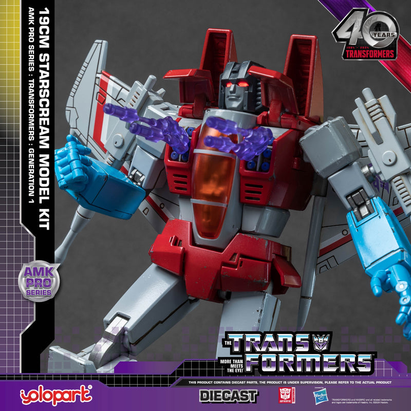 [Pre-order]Yolopark - Transformers: Generation 1 - 20cm Starscream Model Kit - AMK PRO Series