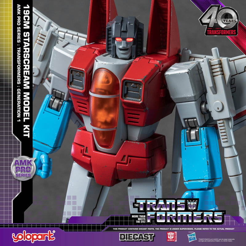 [Pre-order]Yolopark - Transformers: Generation 1 - 20cm Starscream Model Kit - AMK PRO Series