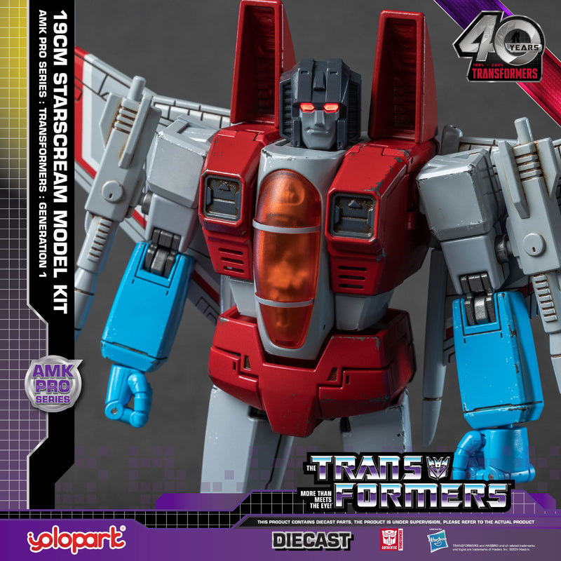 [Pre-order]Yolopark - Transformers: Generation 1 - 20cm Starscream Model Kit - AMK PRO Series