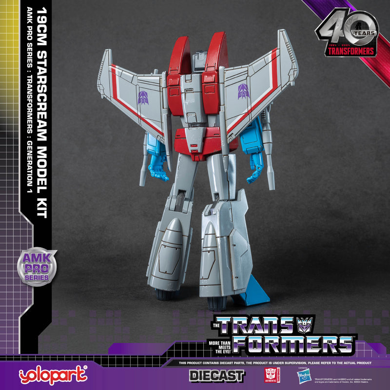 [Pre-order]Yolopark - Transformers: Generation 1 - 20cm Starscream Model Kit - AMK PRO Series