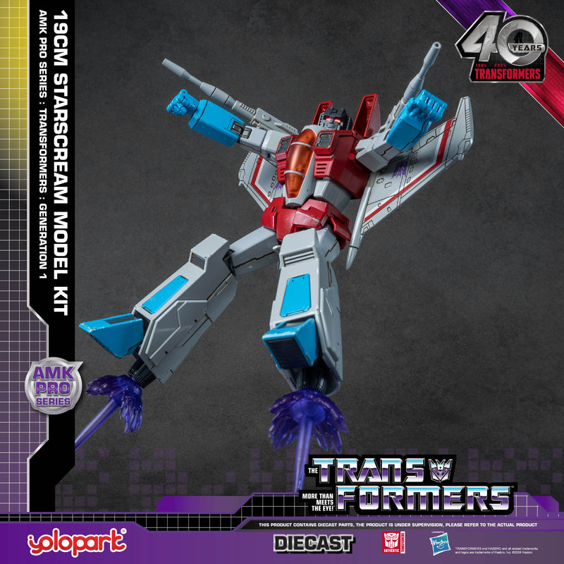 [Pre-order]Yolopark - Transformers: Generation 1 - 20cm Starscream Model Kit - AMK PRO Series