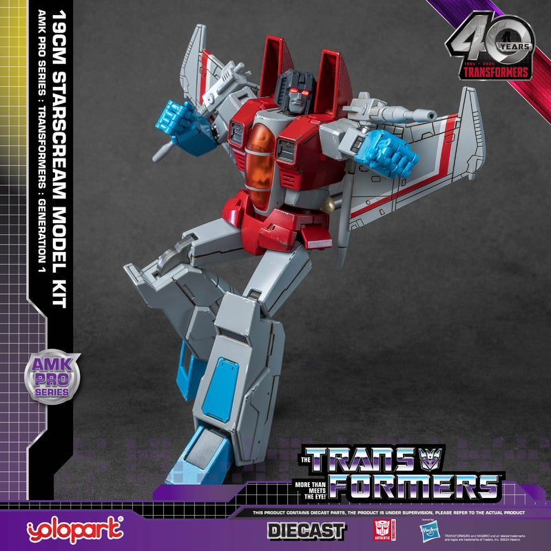 [Pre-order]Yolopark - Transformers: Generation 1 - 20cm Starscream Model Kit - AMK PRO Series